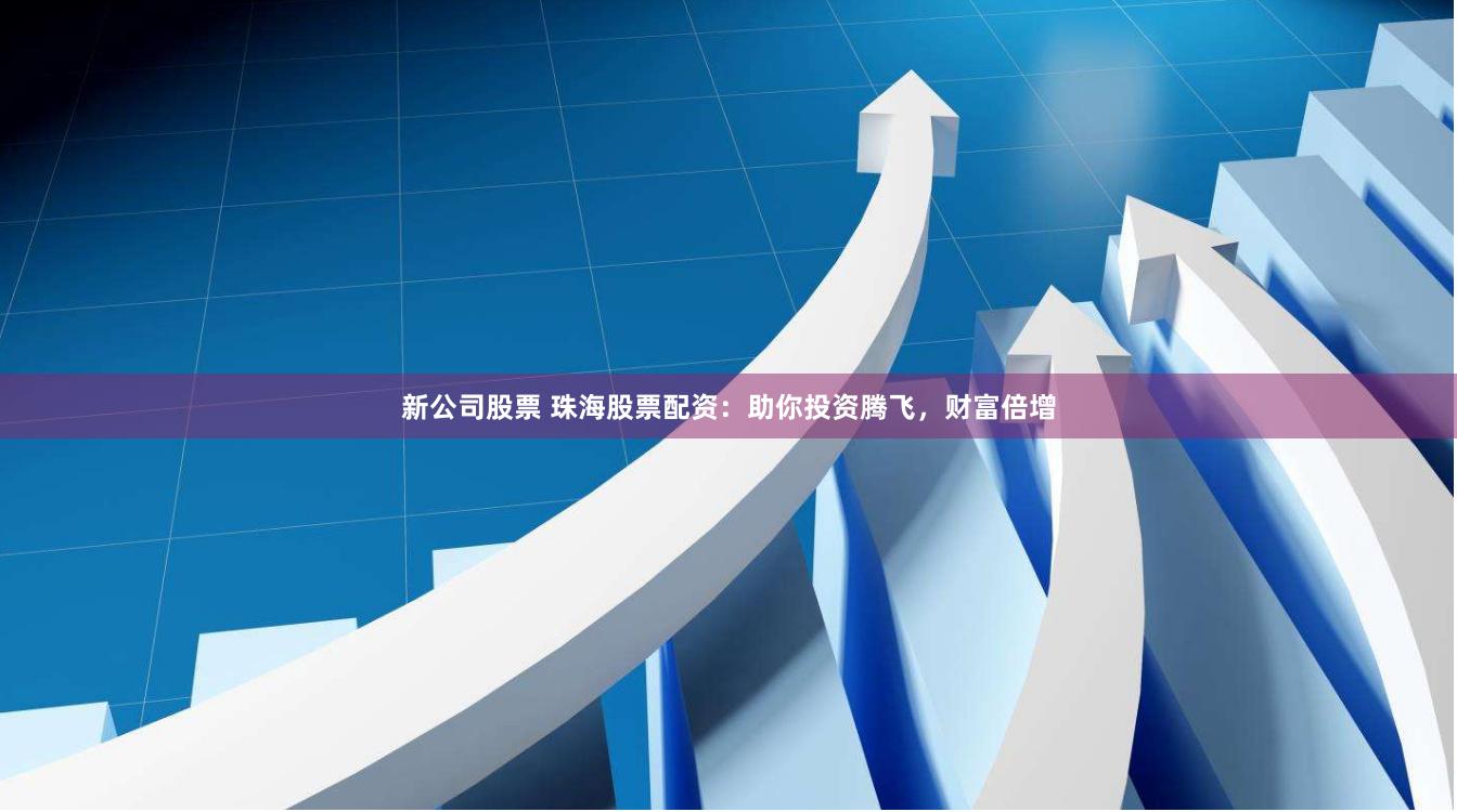 新公司股票 珠海股票配资：助你投资腾飞，财富倍增
