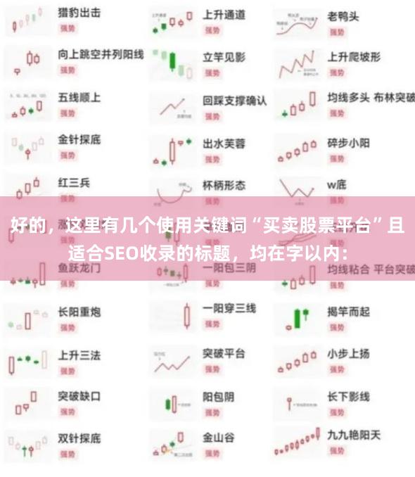 好的，这里有几个使用关键词“买卖股票平台”且适合SEO收录的标题，均在字以内：